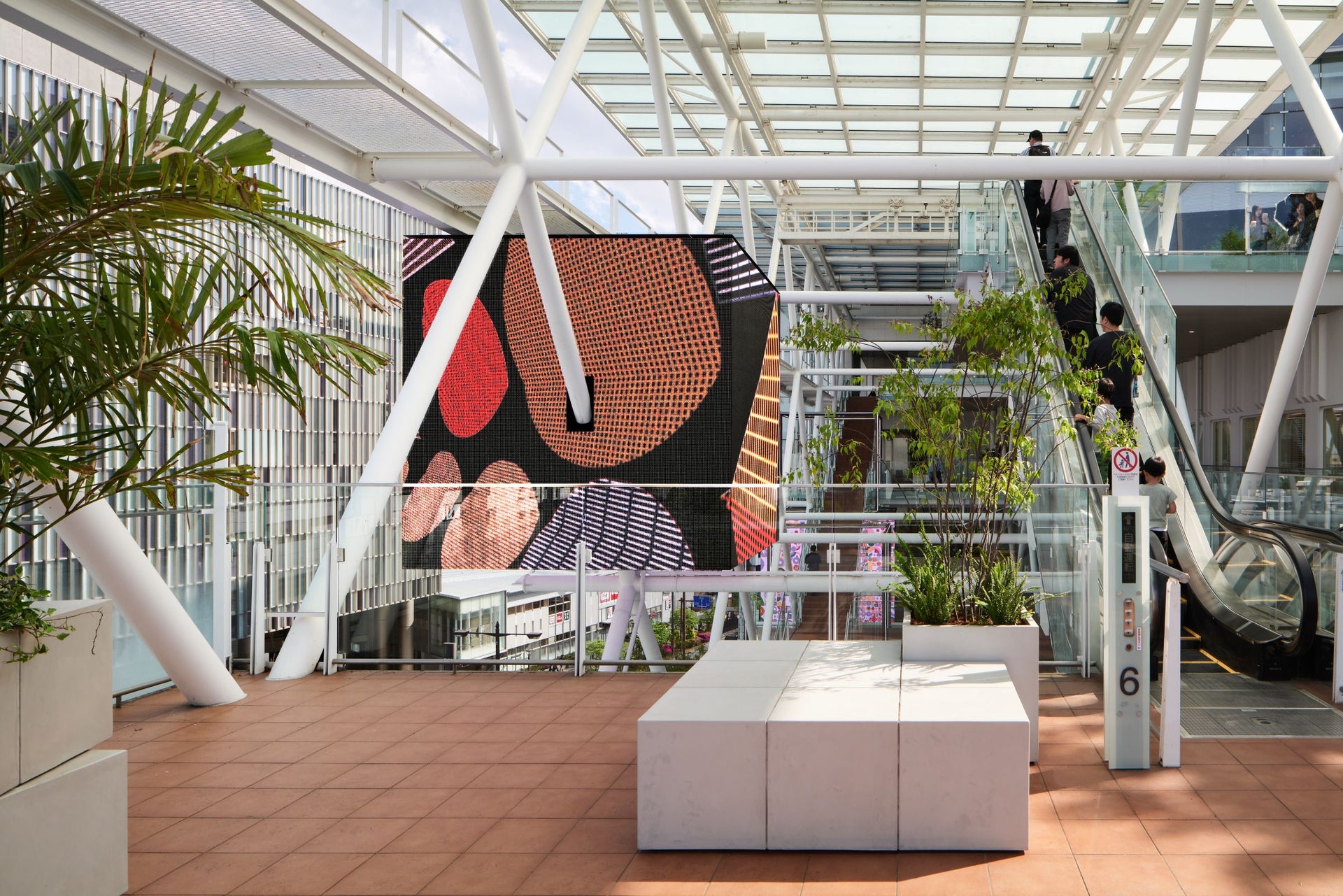 玉川髙島屋S.C. 南館アトリウムガーデン リニューアル3